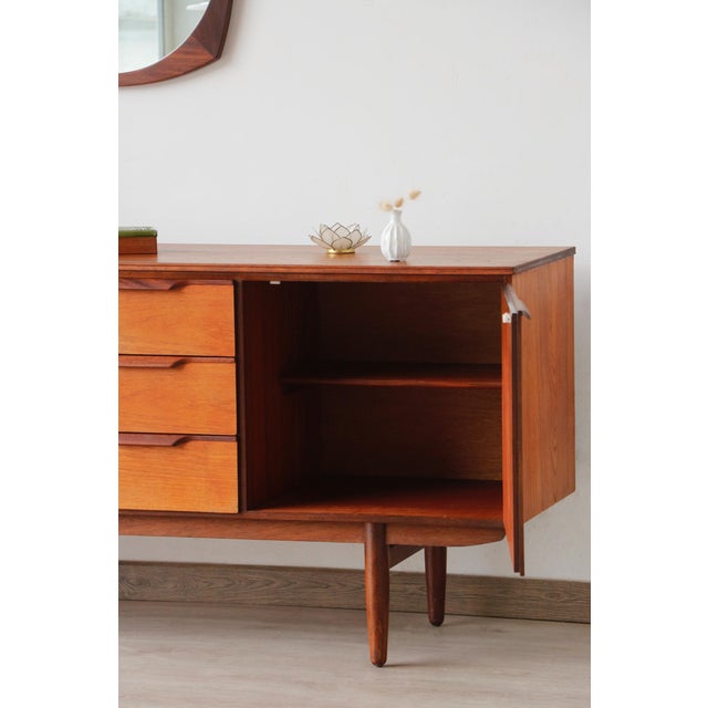 Mid-Century Modern Vintage Scandinavian Teak Sideboard from Austinsuite, 1960s For Sale - Image 3 of 18