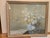 Original framed floral still life painting by A.D. Greer, well known American still life and western landscape artist....