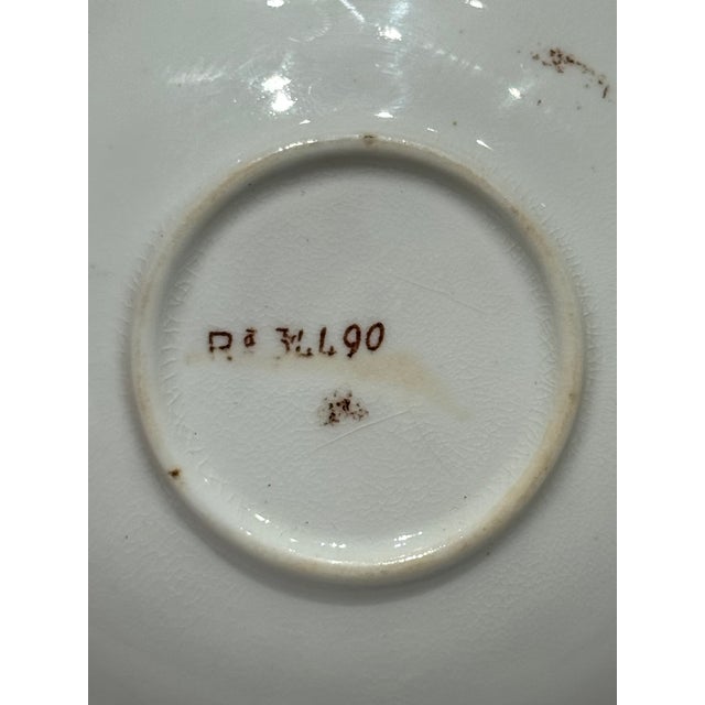 Rare Antique c.1885 English Chinoiserie "Mikado" Miniature Cup & Saucer Set For Sale - Image 15 of 15