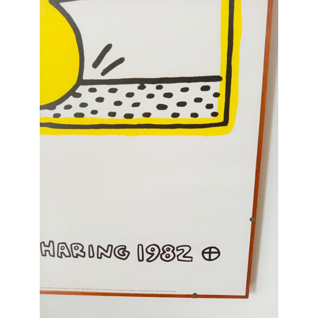 Estate of Keith Haring, One Man Show, Offset Lithograph, 1991 For Sale - Image 6 of 13