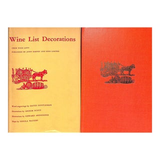 "Wine List Decorations 1961-1963" 1963 For Sale
