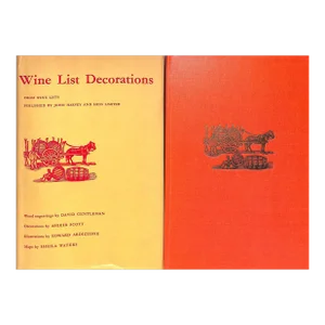 "Wine List Decorations 1961-1963" 1963