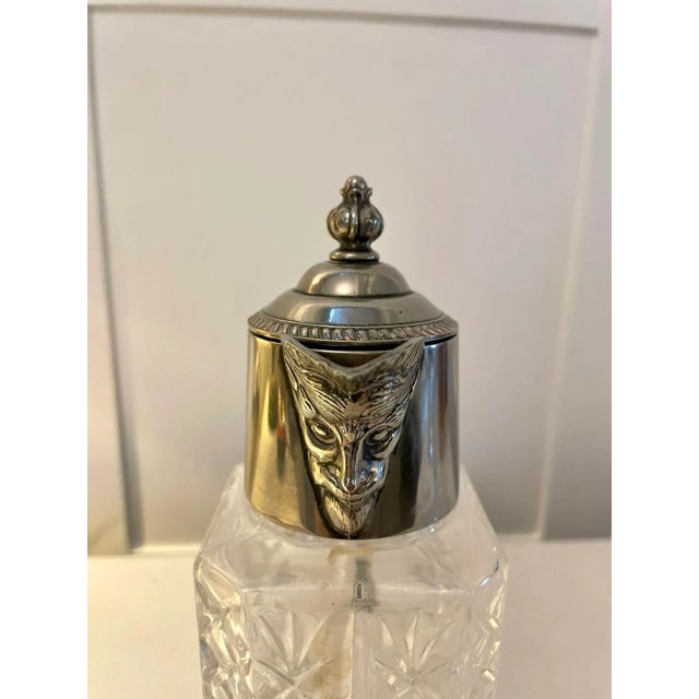 Antique Edwardian Square Claret Jug, 1900s For Sale - Image 6 of 7