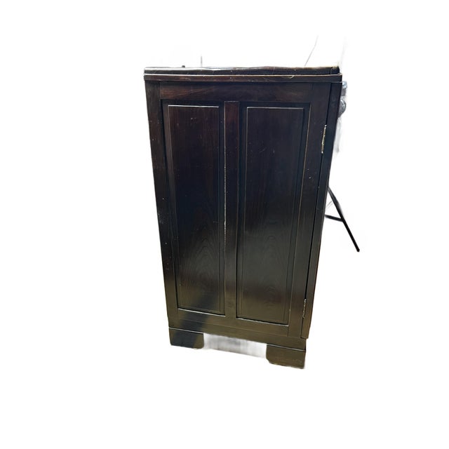 Wood 1920s Shanghai Art Deco Sideboard For Sale - Image 7 of 14