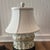 1960s 1960s Hand Painted Box Lamp Asian Inspired, Custom Shade For Sale - Image 5 of 8