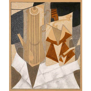 Juan Gris Le Moulin a Cafe Limited Edition Giclee For Sale