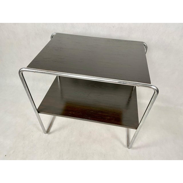 B12 Console Table attributed to Marcel Breuer for Mücke, 1940s For Sale - Image 9 of 16