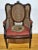 Portuguese chair louis xv style 19th century in mahogany wood seats, armrests and back in straw. Small defects. Dim.: 113...