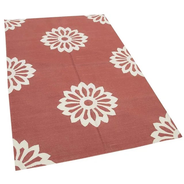 Add a touch of timeless elegance to your home with our cotton dhurrie kilim rug. Expertly flat-woven from durable cotton,...