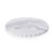 Daisy 14" Scalloped Edge Marble All Purpose Serving Board For Sale - Image 4 of 4