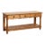 20th Century English Pine Console Table With Shelf For Sale