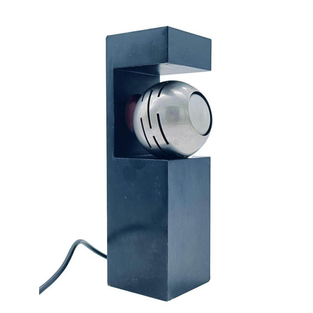 Italian Contrast Table Lamp by Angelo Lelli for Arredoluce, 1962 For Sale - Image 3 of 10