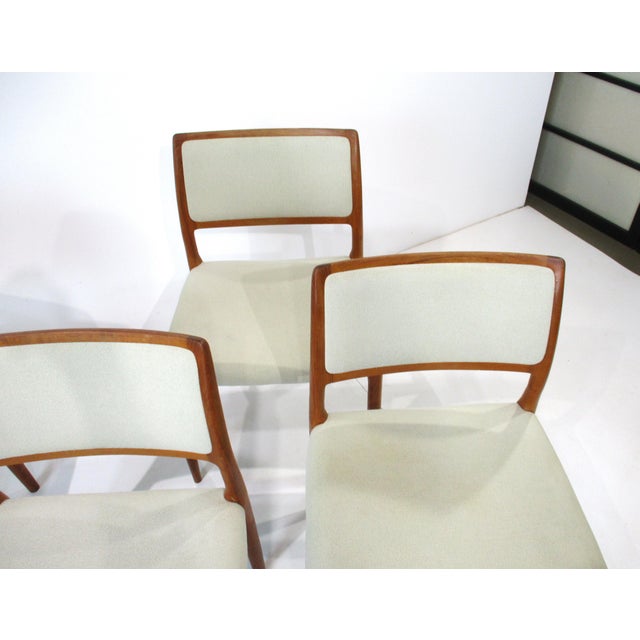 Niels O. Moller Teak Upholstered Dining Chairs by j.l. Moller Denmark For Sale - Image 11 of 15