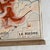 Vintage School Map, The Garonne / the Rhone, 1950s For Sale - Image 9 of 11