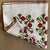 Red Antique Late 19th / Early 20th Century Hand Sewn Marriage Quilt With Rose of Sharon Wreaths For Sale - Image 8 of 10