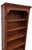 1990s Ethan Allen Country Craftsman Bookshelf Cabinet Shelf Display Knotty Pine Hutch For Sale - Image 10 of 15