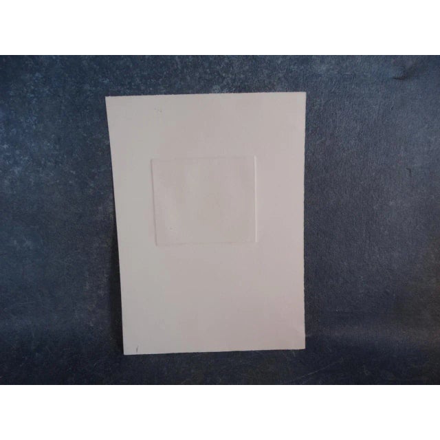 Mid 20th Century Mid 20th Century "American in Cabo" Etching by Edward Sotello For Sale - Image 5 of 6