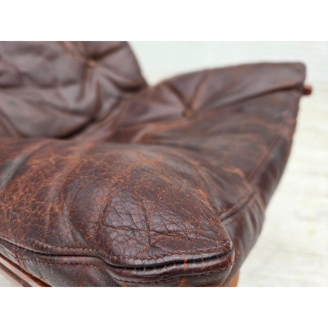 Wood Norwegian Siesta Lounge Chair by Ingmar Relling for Westnofa, 1970s For Sale - Image 7 of 18