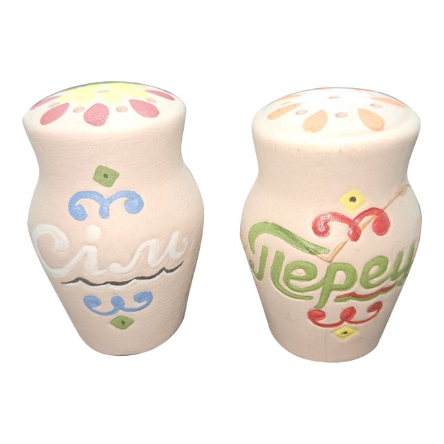 Vintage Polish Salt and Pepper Shakers For Sale