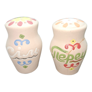 Vintage Polish Salt and Pepper Shakers