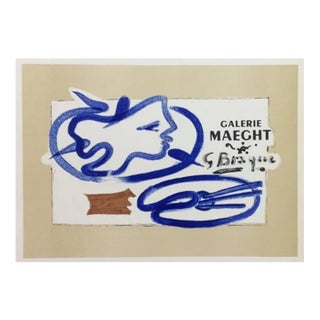 Georges Braque Lithograph Galerie Maeght Art in Posters For Sale