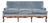 Baker Furniture Style French Provincial Louis XV Carved Walnut Velvet Upholstered Sofa | Circa 1960s For Sale