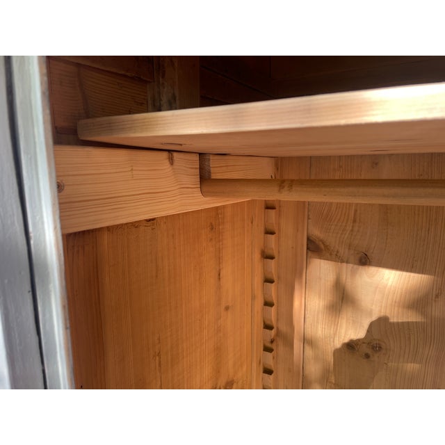 Antique Wardrobe in Fir, 1890s For Sale - Image 6 of 18