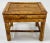 Brown Vintage Scorched Bamboo Plant Stand or Riser For Sale - Image 8 of 8