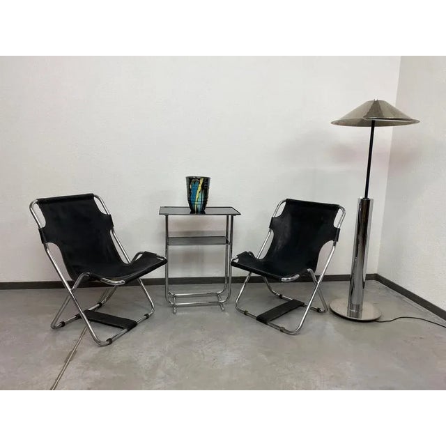 Mid-century modern floor lamp in very good original condition. Up to 250V (Europe/UK Standard).The wiring of this item may...