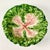 Ceramic 1980s Vintage Hollywood Regency Boho Chic Majolica Cabbage Ware Serving Bowl. For Sale - Image 7 of 10