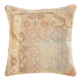 Pasargad DC Vintage Hand Knotted Rug Turkish Pillow For Sale