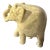 Late 20th Century Hand Carved Stone Elephant Figurine For Sale