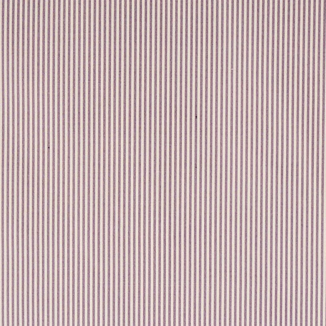 Mid-Century Modern Sample - Schumacher Charee Silk Stripe Fabric in Aubergine For Sale - Image 3 of 3