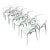 Vintage Set of 10 Mila Stacking Chairs by Siesta For Sale