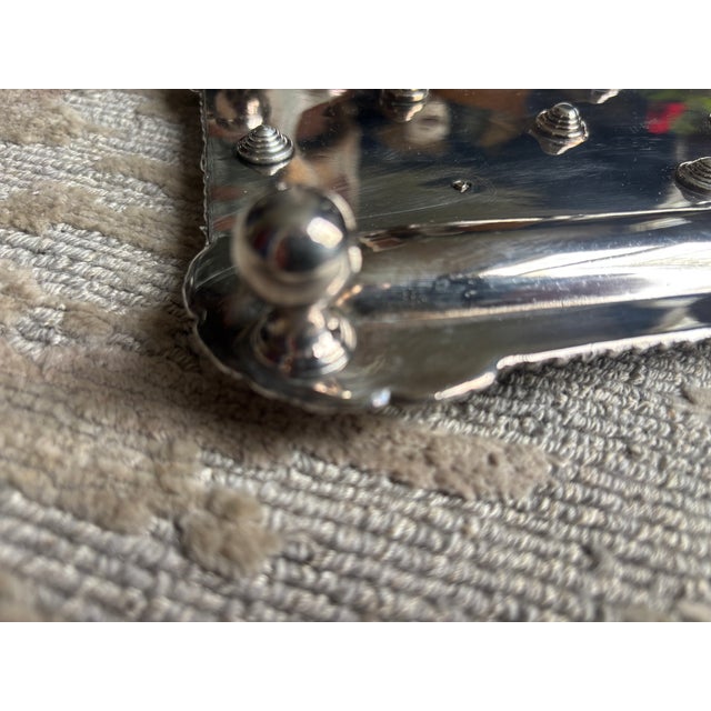 Sheffield Silver Plate Inkwell, 19th Century For Sale In Philadelphia - Image 6 of 7