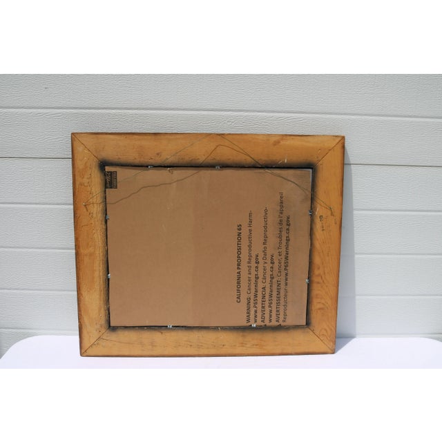 Vintage Cross Stitch Matted and Framed Fall Colors Church For Sale - Image 4 of 7