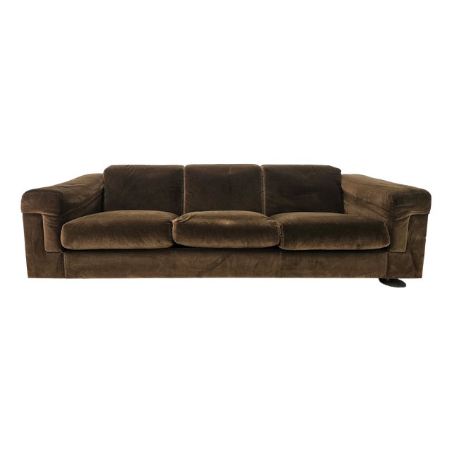 D120 Three-Seater Sofa by Valeria Borsani and Alfredo Bonetti for Tecno, 1966 For Sale