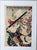 Japanese 1893 Suikoden Hero Triptych | Rare Meiji Warrior Art | Museum Quality Japanese Woodblock For Sale - Image 3 of 10