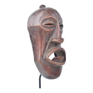 Early 20th Century Hemba Mask with Custom Stand For Sale