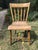 Late 1890's New England/Pennsylvania Handmade Sunday School Chapel Pine Plank Fiddleback Chairs, Set of 12 For Sale - Image 10 of 12