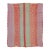 Vintage Frazada Kilim in Diamond & Striped Geometric Pattern - Rug & Kilim For Sale