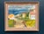Original Swedish Oil on Panel – “Coastal Landscape with House” – Indistinctly Signed – Vintage & Framed – 40 × 48 cm...