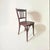 Vintage Bistro Chair in Walnut, 1950s, in Good conditions. Designed 1950 to 1959