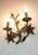 1950s Brutalist Spanish Wrought Iron Wall Sconce, 1950 For Sale - Image 5 of 10
