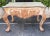 Quatrain for Dessin Fournir Carved Venetian Style Italian Paint Decorated Table