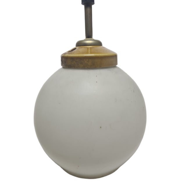 Postmodern Communist Pendant Lamp, Poland, 1970s For Sale - Image 3 of 16