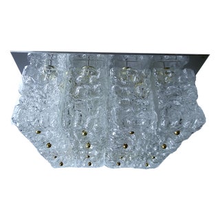 Large Bubble Glass Ceiling Lamp from Limburg For Sale