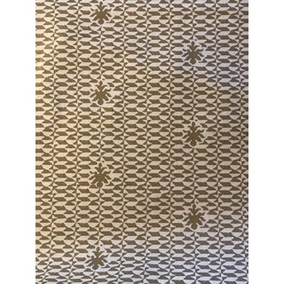 Quadrille Linen Fabric - 7 Yards For Sale