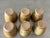 Pyrite Stoneware Cup Set by Gustave Tiffoche, France, 1970s, Set of 6 For Sale - Image 15 of 18