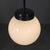 Art Deco Pendant Lamp with White Globe, 1930s For Sale - Image 11 of 13